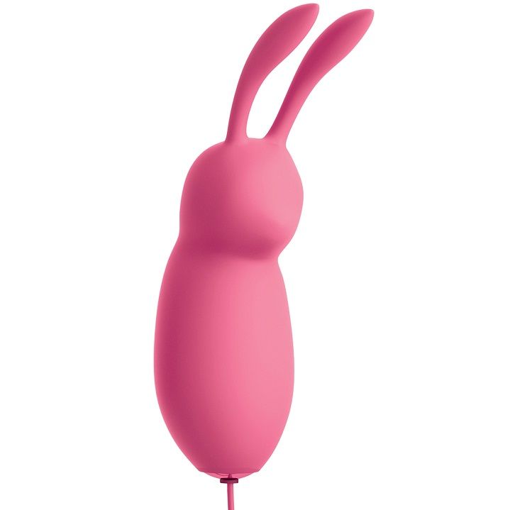 OMG CUTE RABBIT POTENTE VIBRATORE ROSA USB
