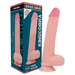 ROCKARMY LIQUID SILICONE PREMIUM KINGCOBRA REALISTICO 24CM