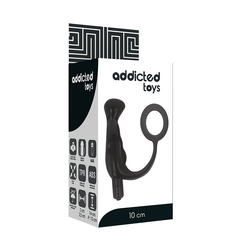 VIBRATORE PROSTATICO NERO 10 CM