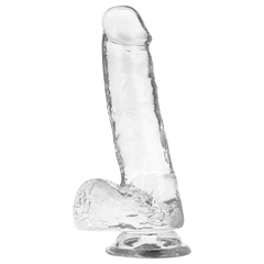 XRAY CLEAR DILDO REALISTA TRANSPARENTE 18.5CM X 3.8CM
