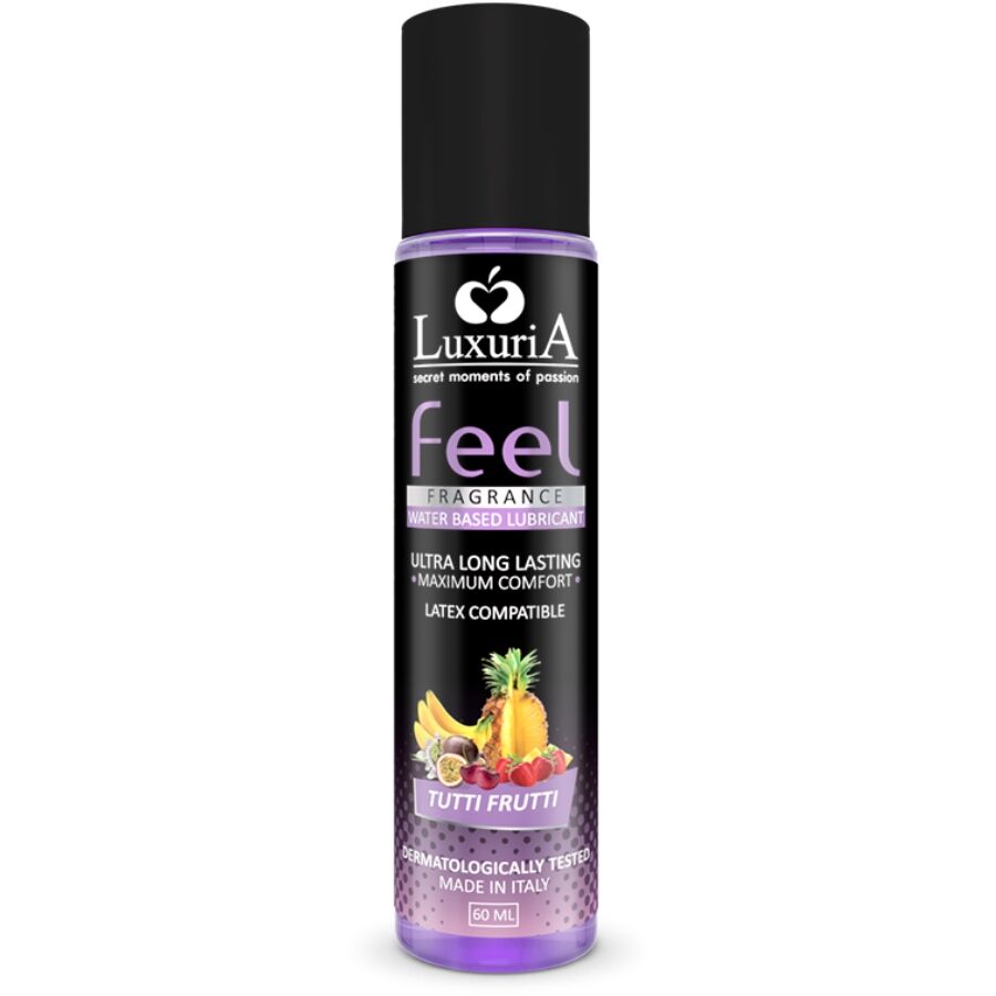 LUXURIA FEEL TUTTI FRUTI LUBRIFICANTE A BASE ACQUA 60 ML