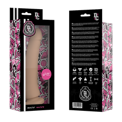 DELTA CLUB TOYS DILDO NATURAL SILICONA MEDICA 20 X 4 CM