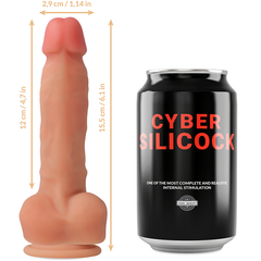CYBER SILICOCK STRAP-ON ANSEL CON 3 ANELLI IN OMAGGIO