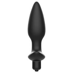 ADDICTED TOYS MASSAGGIATORE PLUG ANALE CON VIBRAZIONE NERO