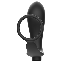 ANELLO PENE CON TELECOMANDO ADDICTED TOYS PLUG ANALE NERO RICARICABILE