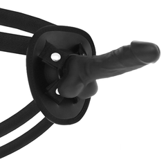 IMBRACATURA COCK MILLER + COCKSIL DENSITÀ SILICONE ARTICOLABILE NERO 13 CM